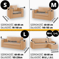 SOFTSTRETCH® - ROZCIĄGLIWE POKROWCE NA SOFĘ