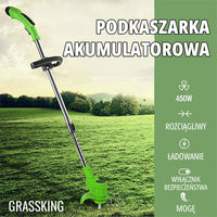 GRASSKING™ - PODKASZARKA AKUMULATOROWA