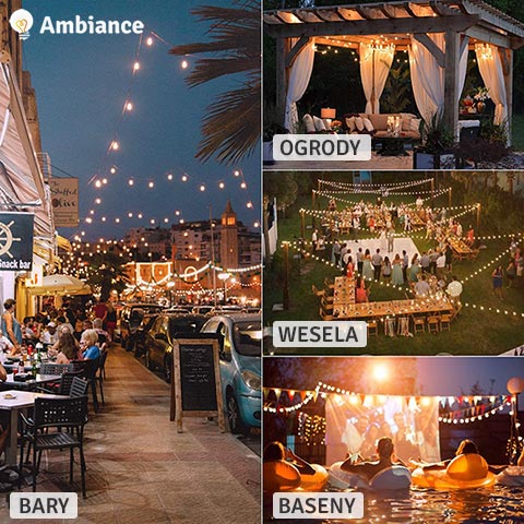 AMBIANCE™ – ŁAŃCUCH ŚWIATEŁ