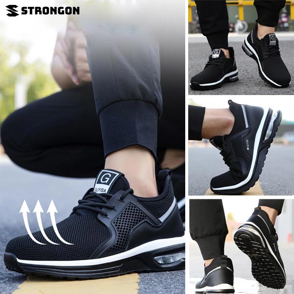 STRONGON® – WZMOCNIONE WYTRZYMAŁE SNEAKERSY MĘSKIE ZE STALOWYM NOSKIEM
