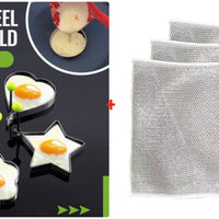 Foremki do omletów ze stali nierdzewnej