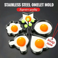 Foremki do omletów ze stali nierdzewnej