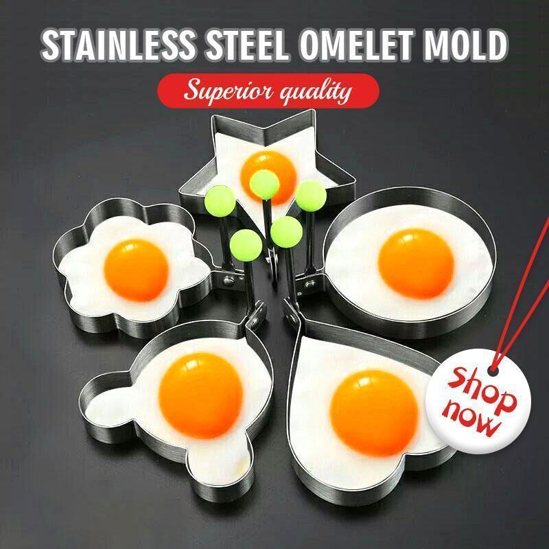 Foremki do omletów ze stali nierdzewnej