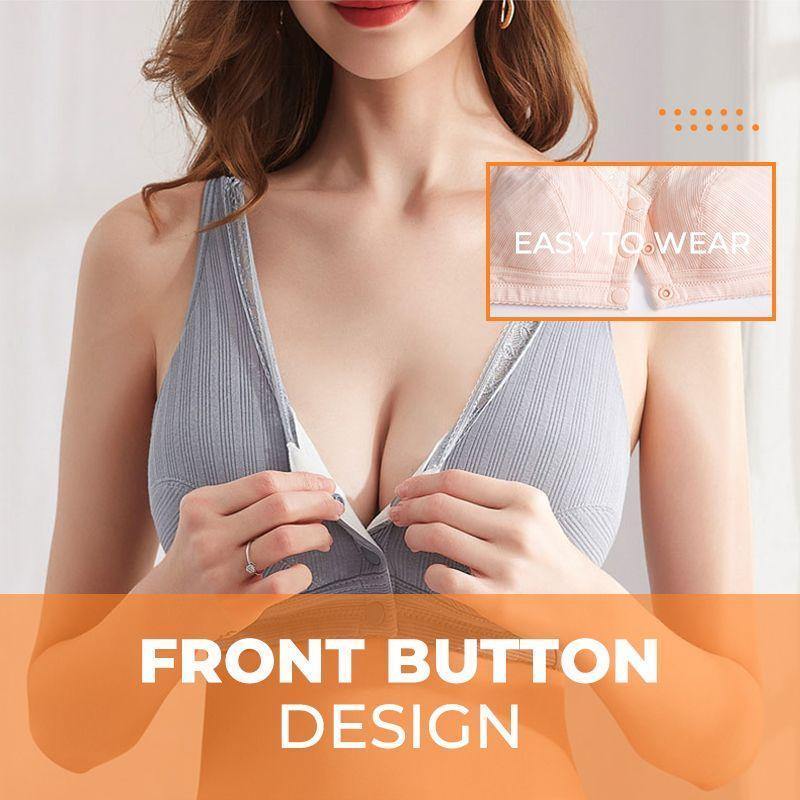Wygodny biustonosz plus size z bawełny