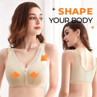Wygodny biustonosz plus size z bawełny