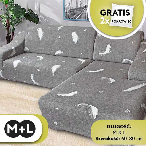 SOFTSTRETCH® - ROZCIĄGLIWE POKROWCE NA SOFĘ