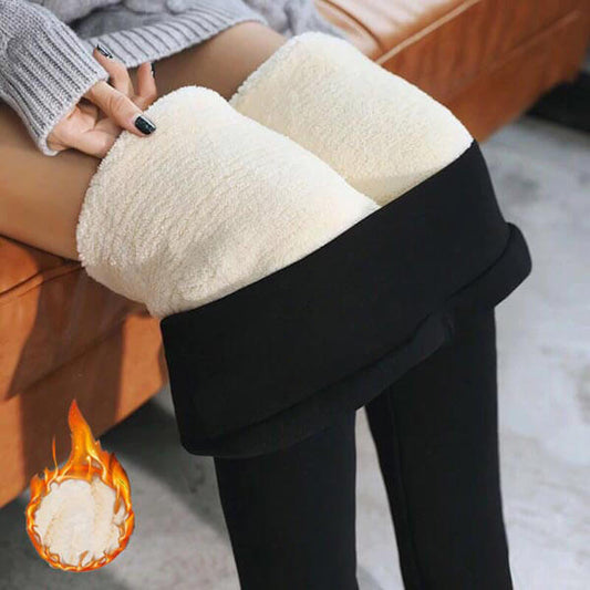MISSCASHMERE® - ZIMOWE TERMICZNE LEGGINSY