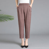 【2XL-4XL】👖Damskie spodnie casualowe w jednolitym kolorze