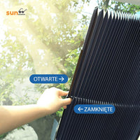 SUNSHADER® - OSŁONA PRZECIWSŁONECZNA NA PRZEDNIĄ SZYBĘ