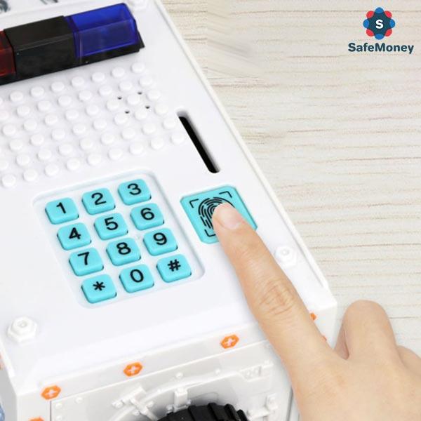 SAFEMONEY® – ELEKTRONICZNA SKARBONKA W KSZTAŁCIE RADIOWOZU