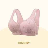 【S-6XL】🌸Bawełniany biustonosz Premium z rozcięciem z przodu