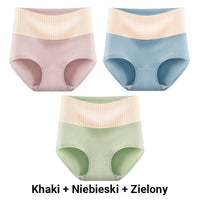 🔥KUP 1, ZYSKAJ 1 GRATIS🔥 - Damska miękka, antybakteryjna, oddychająca bielizna z wysokim stanem.💟