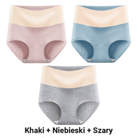 🔥KUP 1, ZYSKAJ 1 GRATIS🔥 - Damska miękka, antybakteryjna, oddychająca bielizna z wysokim stanem.💟