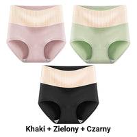 🔥KUP 1, ZYSKAJ 1 GRATIS🔥 - Damska miękka, antybakteryjna, oddychająca bielizna z wysokim stanem.💟