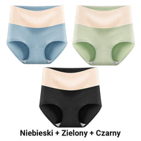 🔥KUP 1, ZYSKAJ 1 GRATIS🔥 - Damska miękka, antybakteryjna, oddychająca bielizna z wysokim stanem.💟