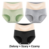 🔥KUP 1, ZYSKAJ 1 GRATIS🔥 - Damska miękka, antybakteryjna, oddychająca bielizna z wysokim stanem.💟