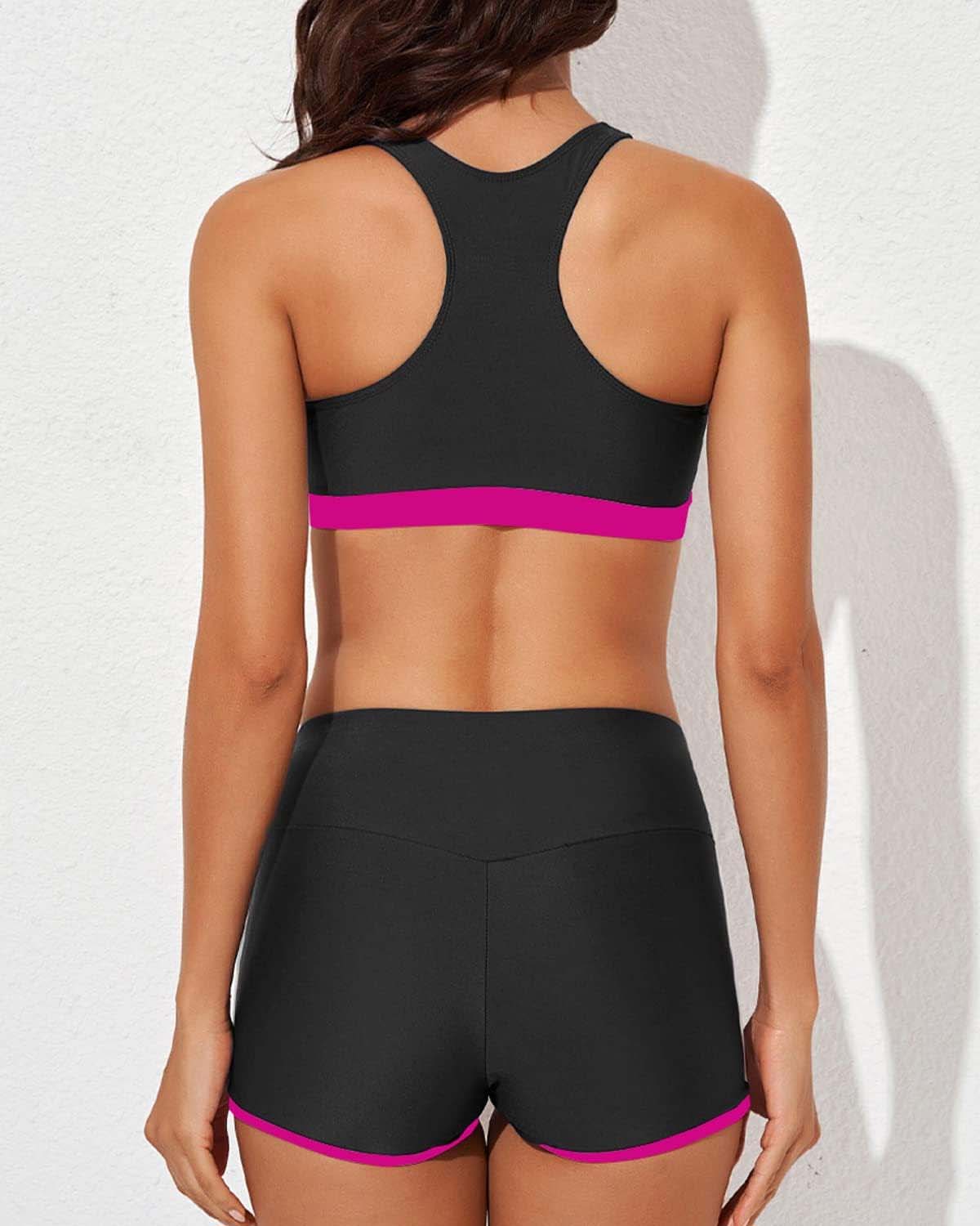 🏖️ Gorąca letnia wyprzedaż – 50% OFF! 💝✨ Kobiecy wygodny zestaw bikini 3-częściowy z nadrukiem