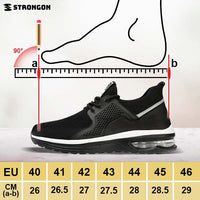 STRONGON® – WZMOCNIONE WYTRZYMAŁE SNEAKERSY MĘSKIE ZE STALOWYM NOSKIEM