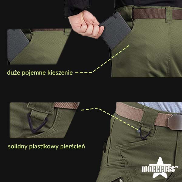 WORKBOSS™ – MĘSKIE SPODNIE TAKTYCZNE