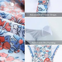 👙Kobiece dwuczęściowe stroje kąpielowe typu tankini z efektem wyszczuplającym brzuch