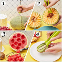 🍉🍏NÓŻ DO OWOCÓW 4 W 1🍎