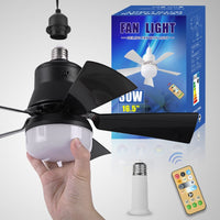 🔥Nowe produkty☀️Przenośny wentylator oświetleniowy 2 w 1 z pilotem zdalnego sterowania