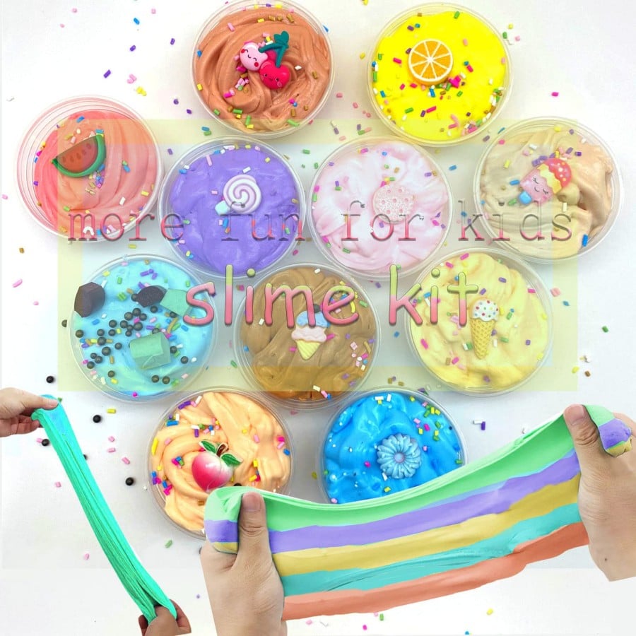 🔥🎁Super Glina Szlam DIY Miękka i sprężysta glina Pachnący szlam Glina sensoryczna