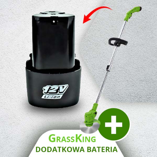 GRASSKING™ - PODKASZARKA AKUMULATOROWA