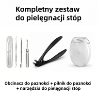🎉 Elektryczny obcinacz do paznokci - Bezpieczny, nie uszkodzi skóry
