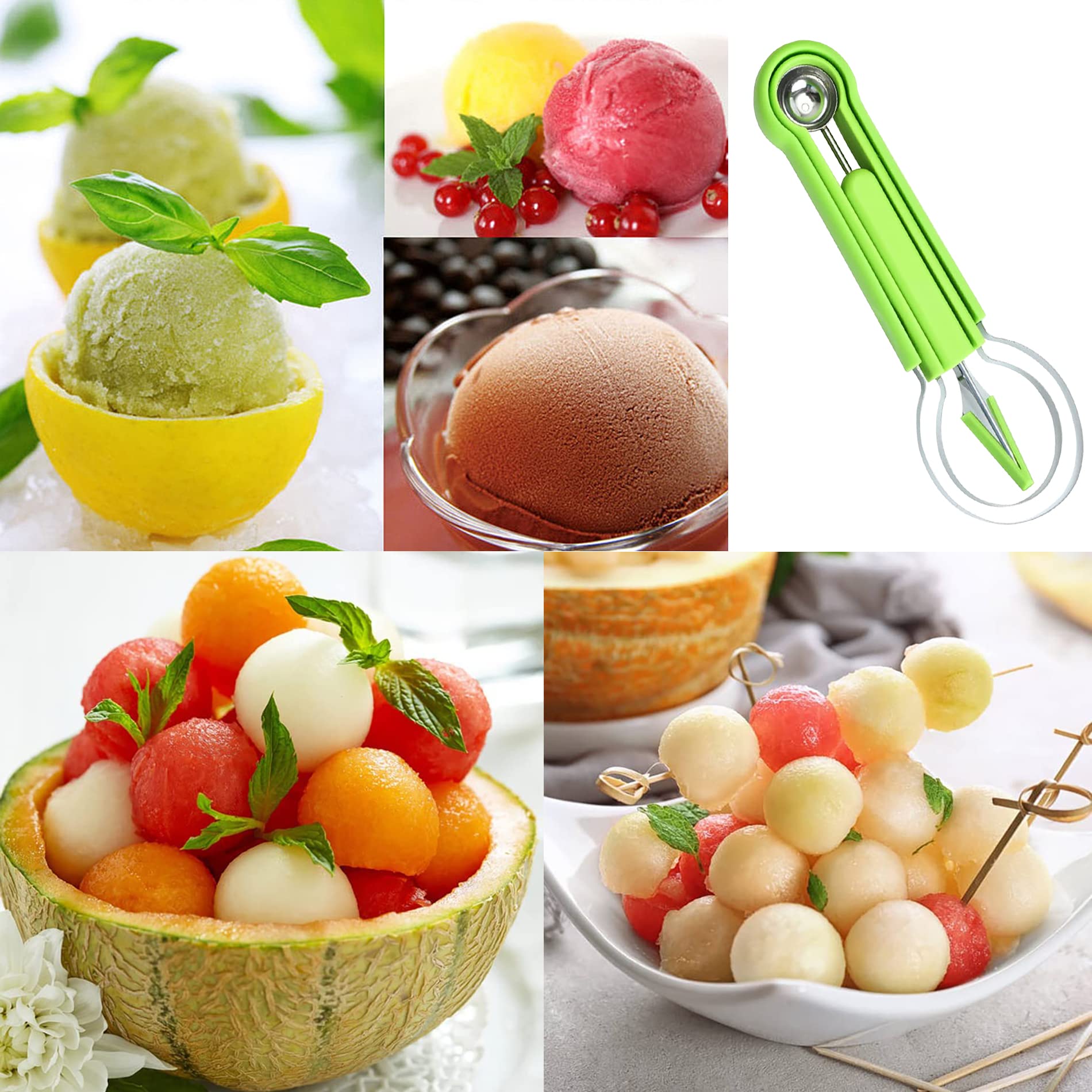 🍉🍏NÓŻ DO OWOCÓW 4 W 1🍎