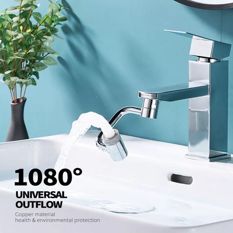 🚰 Ulepsz swoją rutynę prania - ✨ TTZZ 1080° Obrotowa przedłużka aeratora baterii - dla łatwej kontroli pod każdym kątem!