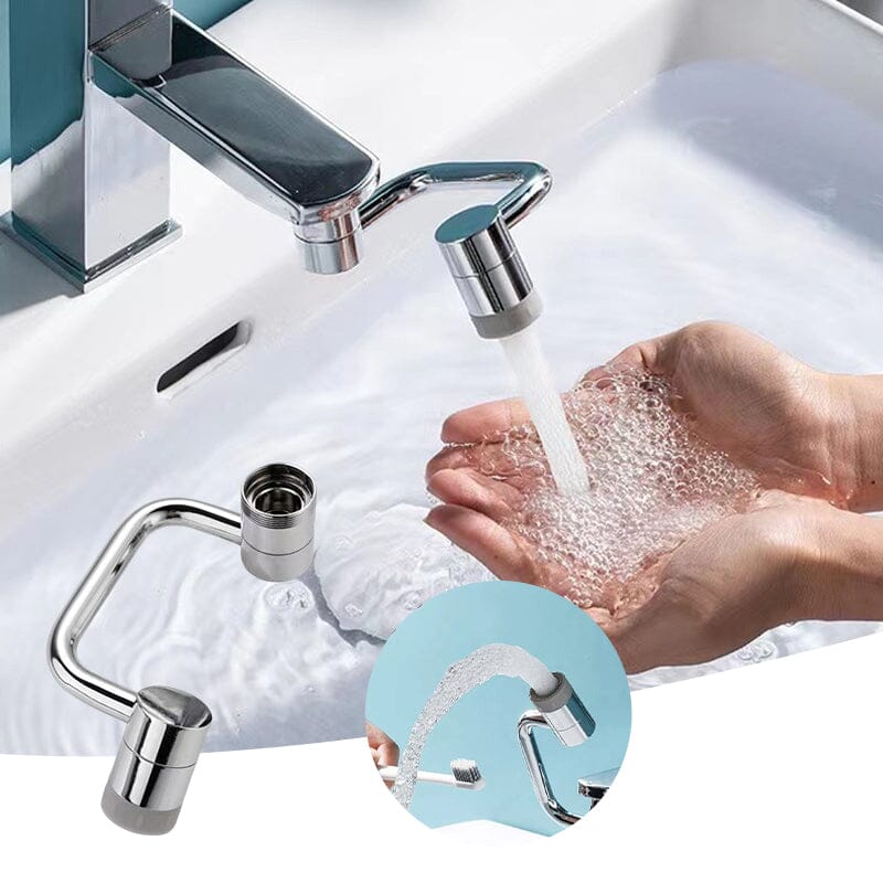 🚰 Ulepsz swoją rutynę prania - ✨ TTZZ 1080° Obrotowa przedłużka aeratora baterii - dla łatwej kontroli pod każdym kątem!