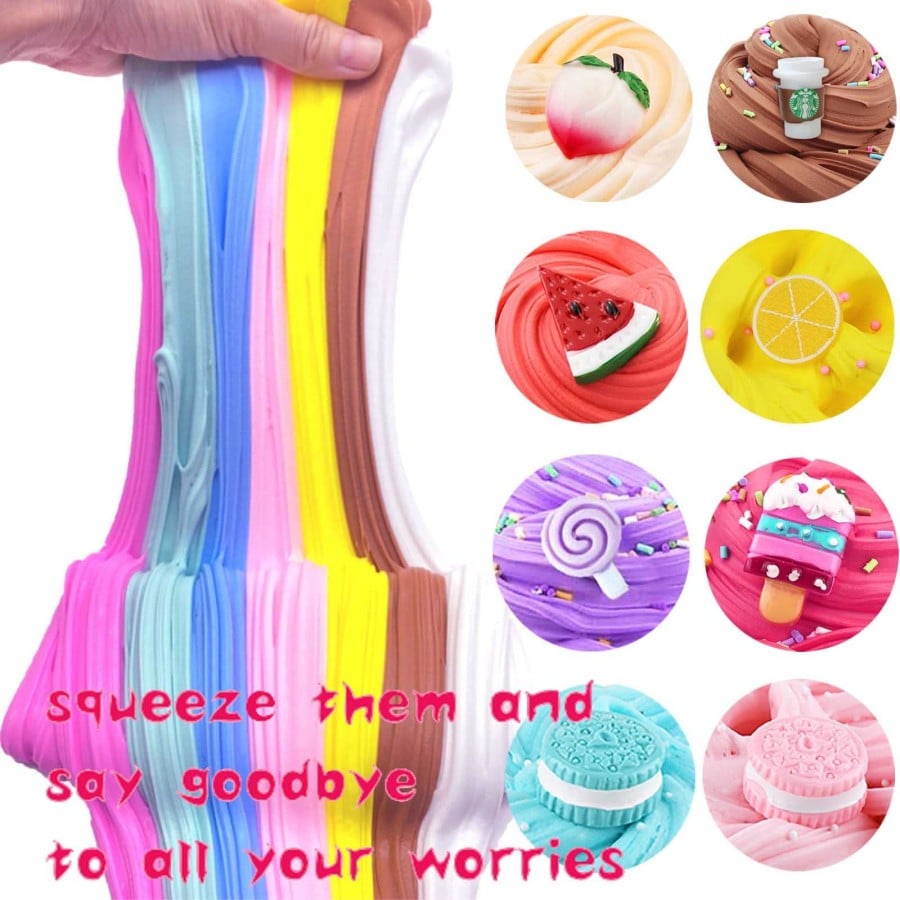 🔥🎁Super Glina Szlam DIY Miękka i sprężysta glina Pachnący szlam Glina sensoryczna