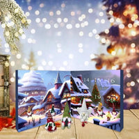 💝Pomysł na prezent Gorąca wyprzedaż🎅Kalendarz adwentowy z krasnalami na Boże Narodzenie/Halloween 2025🎃