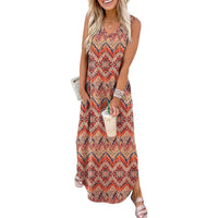 🌷【M-3XL】 Letnia sukienka w stylu wakacyjnym