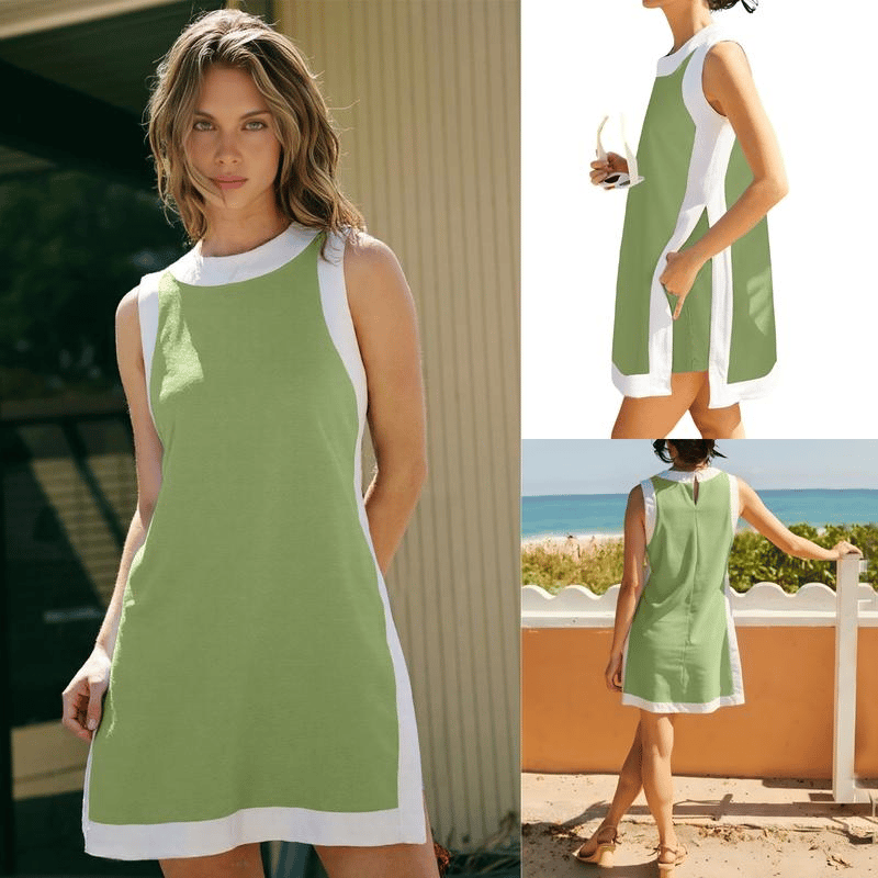 🔥👗【S-2XL】Damska bluzka bez rękawów i szorty, zestaw dwuczęściowy