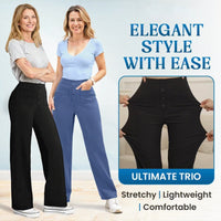 🔥👖Damskie elastyczne wygodne spodnie casualowe