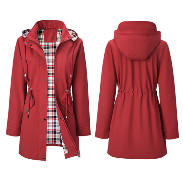 💗🧥Najlepsza wodoodporna kurtka w kratę🍃