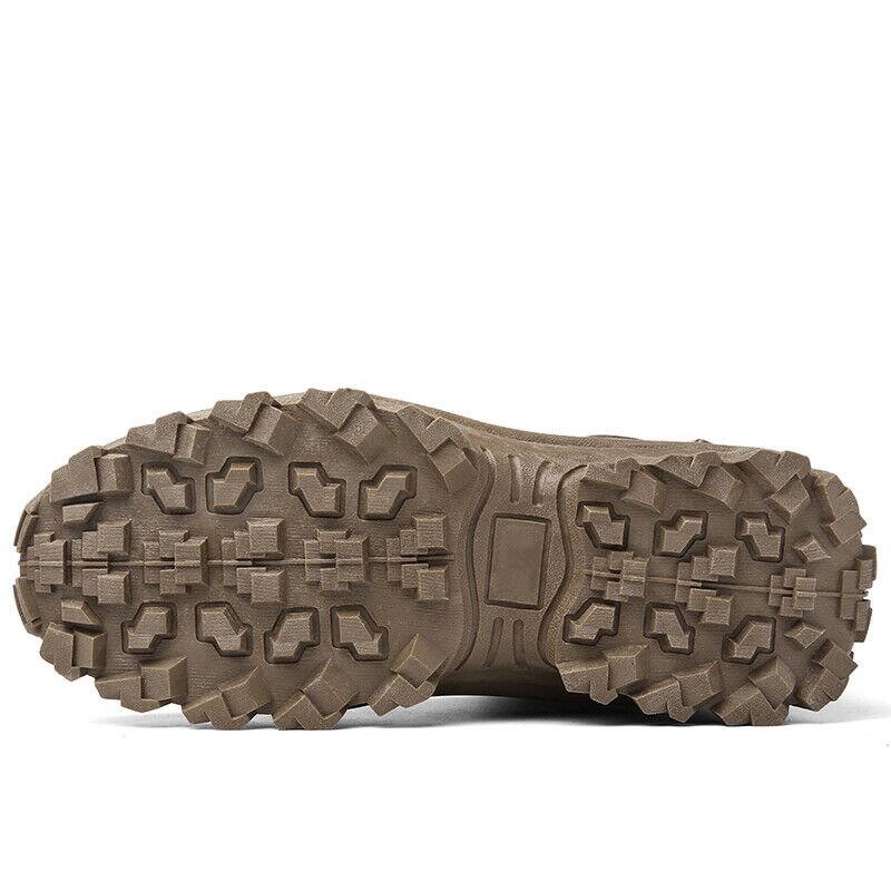 🎁 Męskie wodoodporne buty bojowe do pracy na zewnątrz z ochroną przed przebiciem (ulepszenie wytrzymałości)