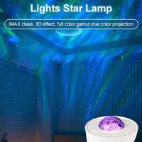 【🎅Wyprzedaż świąteczna 40% taniej】Fajna lampka projekcyjna Bluetooth ✨ efekt IMAX 3D