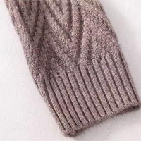 ✨Damski sweter z półgolfem o średniej długości
