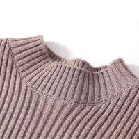 ✨Damski sweter z półgolfem o średniej długości