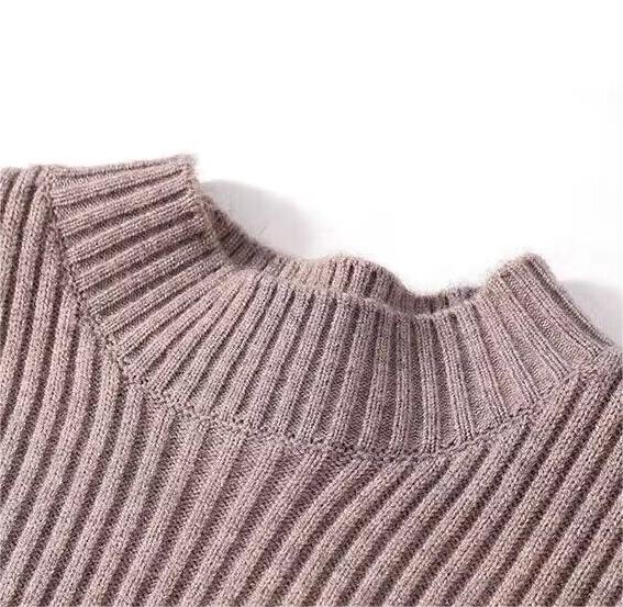 ✨Damski sweter z półgolfem o średniej długości