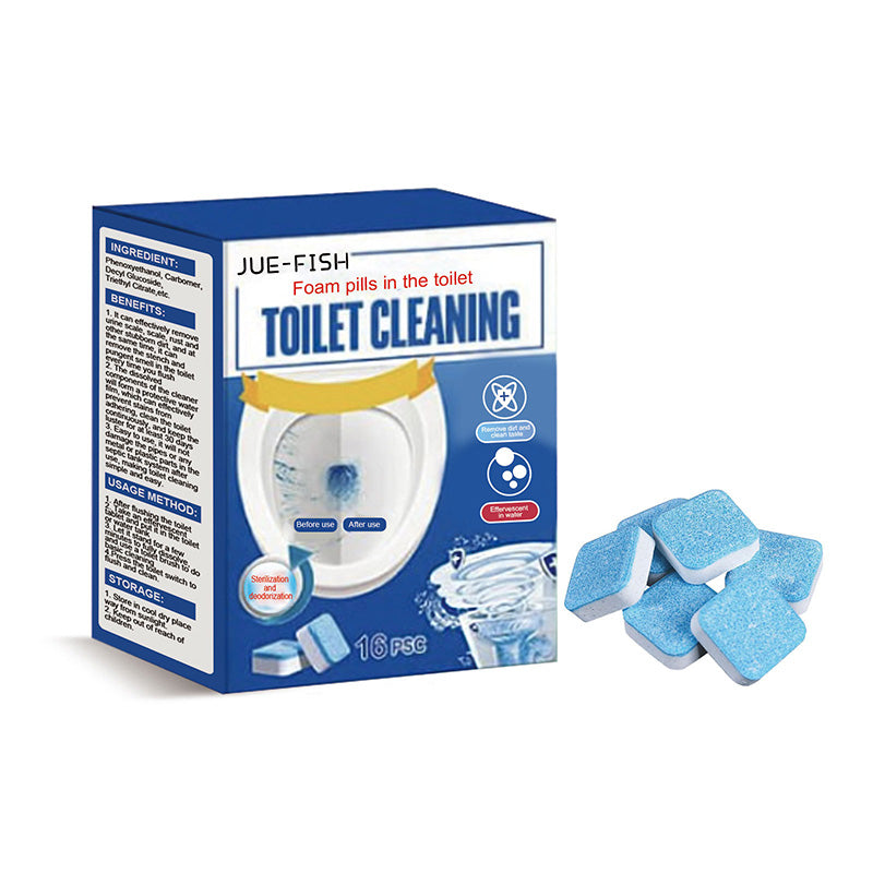 ✨Płatność za pobraniem🚽Tabletki musujące do czyszczenia toalet
