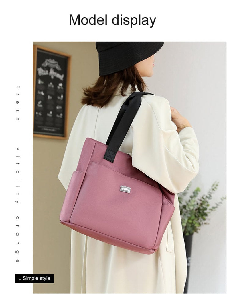 🔥Lekka wodoodporna nylonowa torba na ramię👜