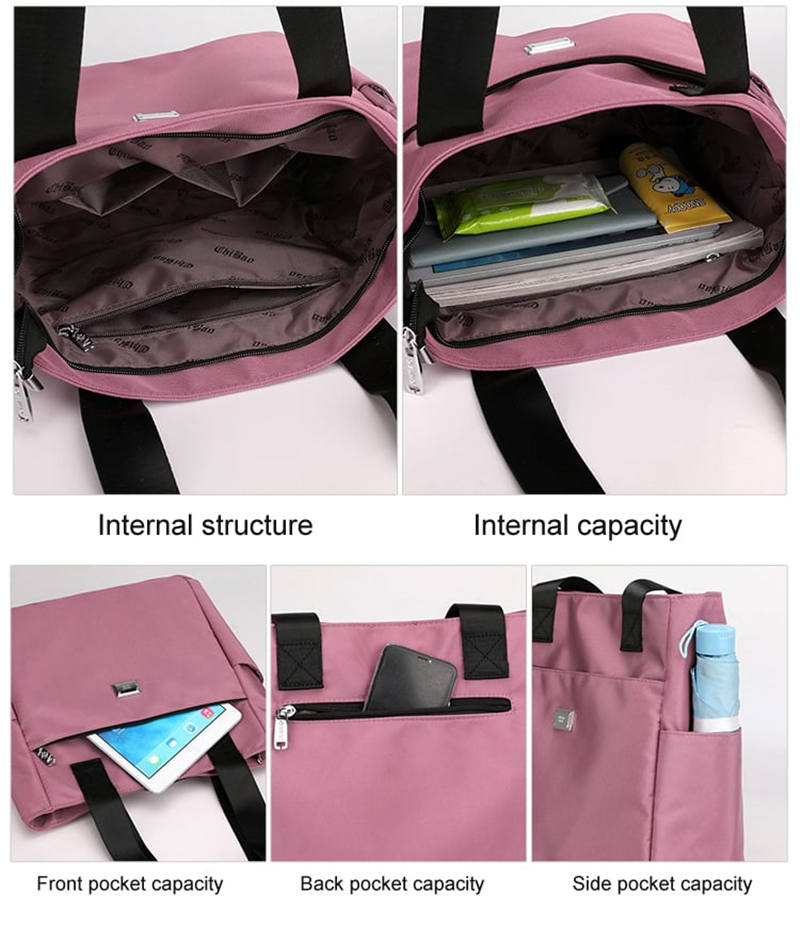 🔥Lekka wodoodporna nylonowa torba na ramię👜