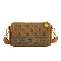 Damska torba crossbody z nadrukiem w stylu vintage