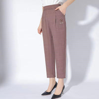 【2XL-4XL】👖Damskie spodnie casualowe w jednolitym kolorze