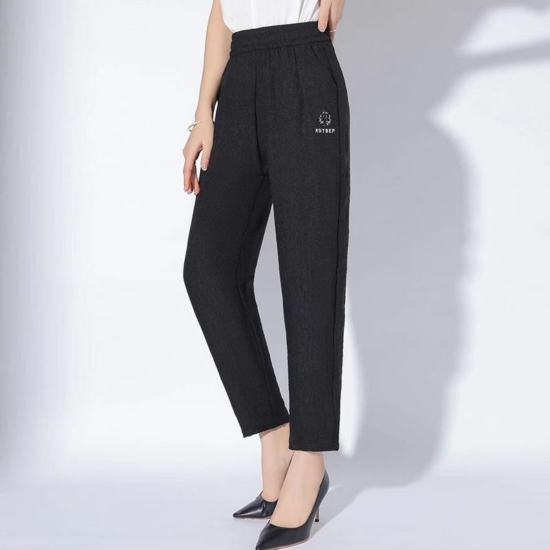 【2XL-4XL】👖Damskie spodnie casualowe w jednolitym kolorze