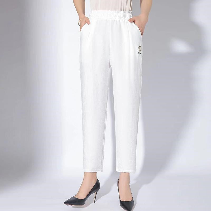 【2XL-4XL】👖Damskie spodnie casualowe w jednolitym kolorze